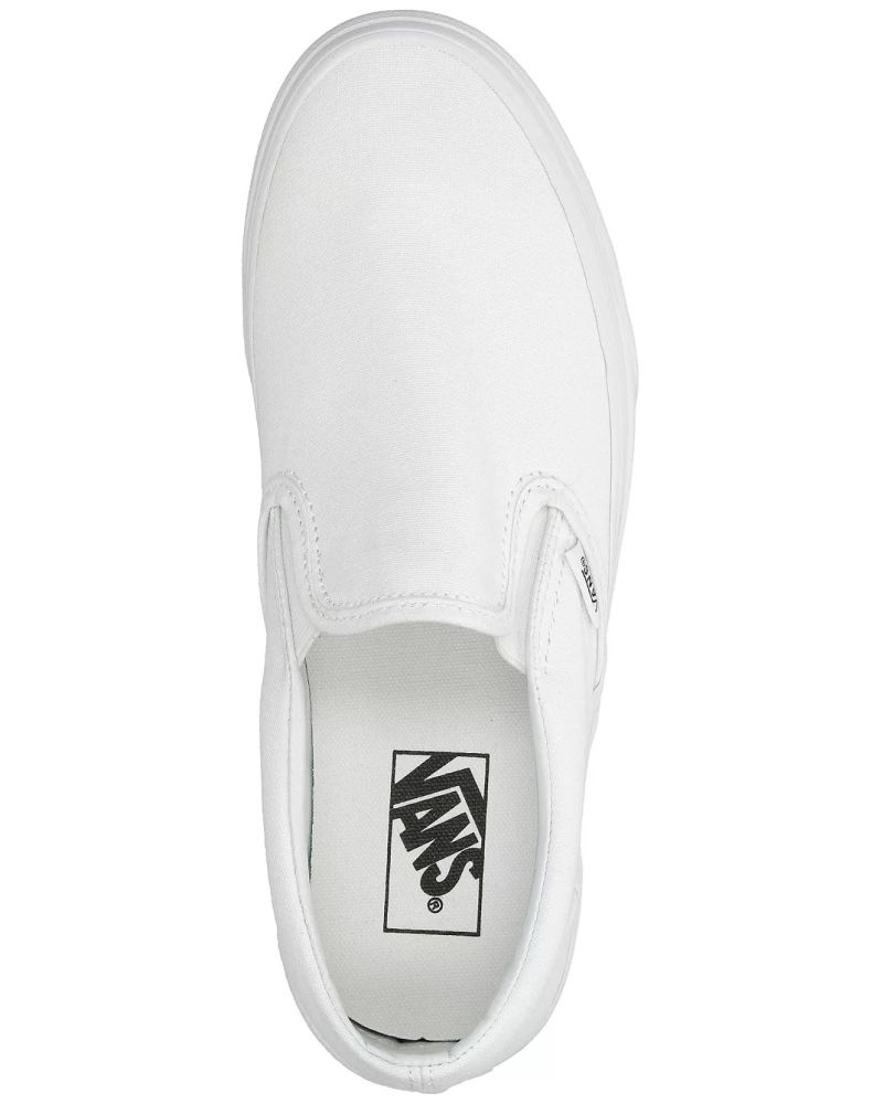 Espadrile Vans Classic Slip Ons True White