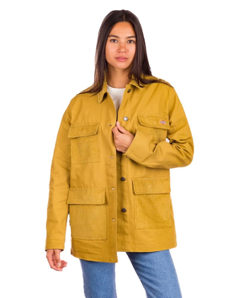 Geaca Iarna Dickies Reworked Chore Coat Bronza Mist Brown