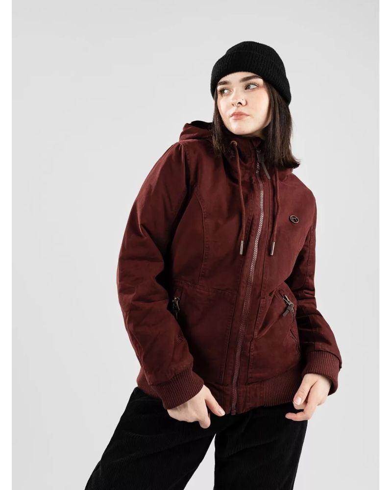 Geaca Iarna Kazane Smoky Port Royale Red