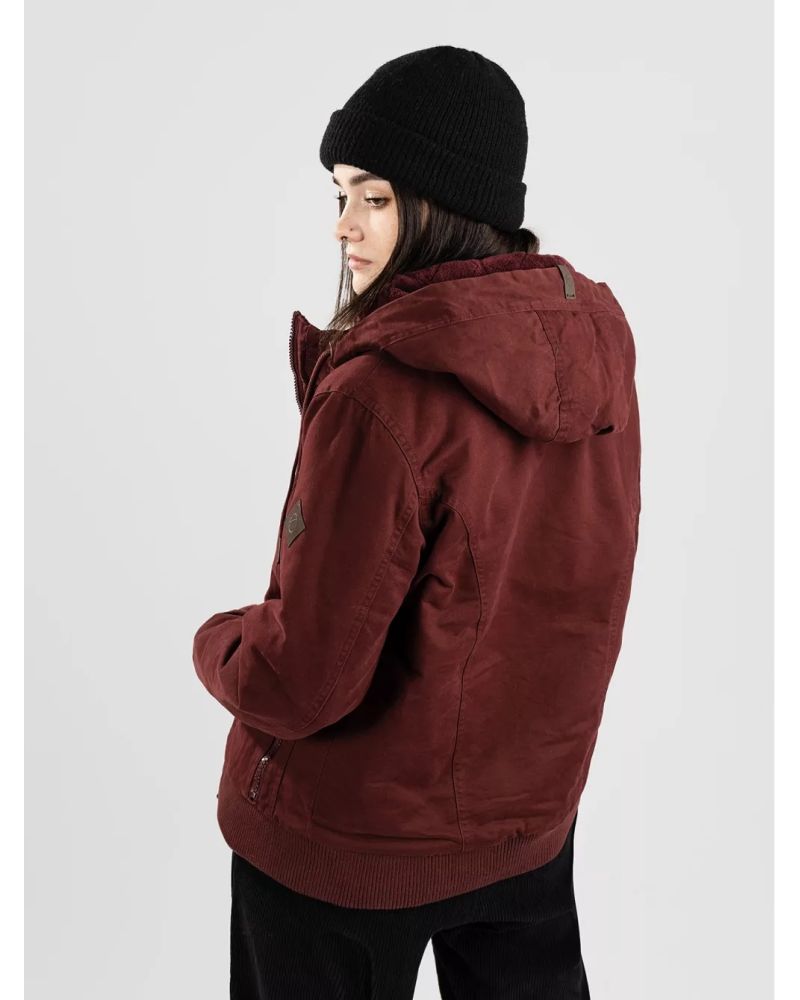 Geaca Iarna Kazane Smoky Port Royale Red