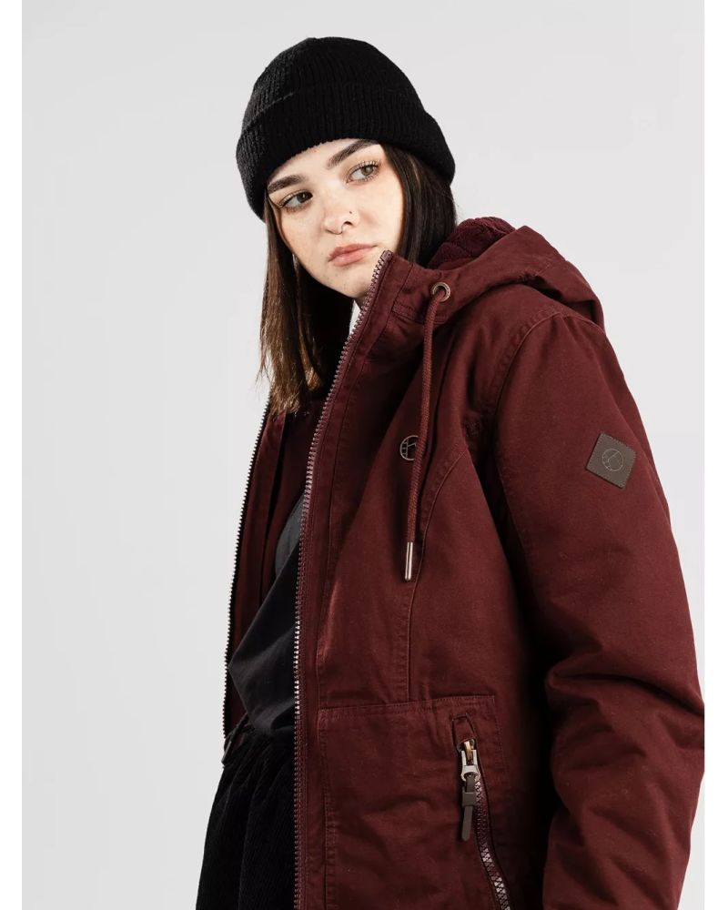 Geaca Iarna Kazane Smoky Port Royale Red