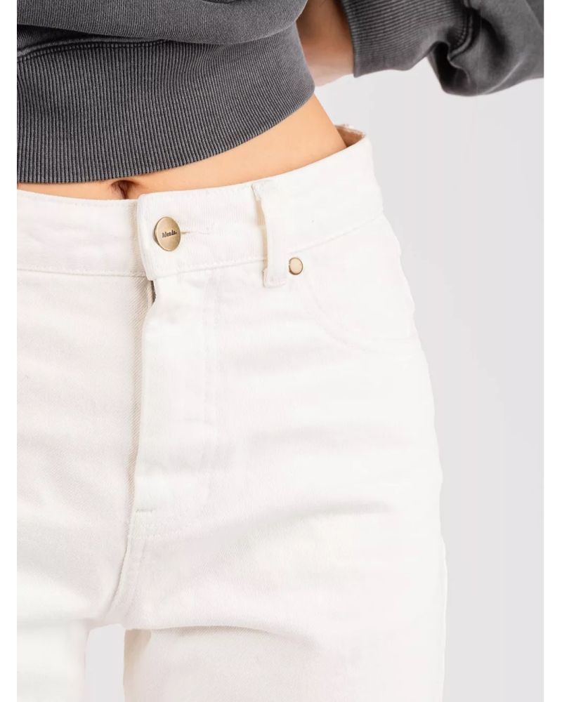 Pantaloni Afends Violet Off White Beige