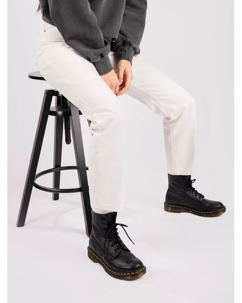 Pantaloni Afends Violet Off White Beige