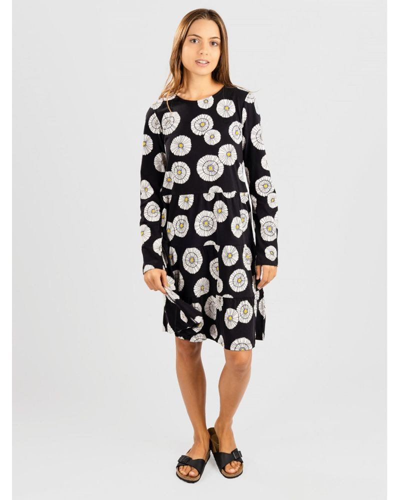 Rochie Kazane Ava Flower Pattern