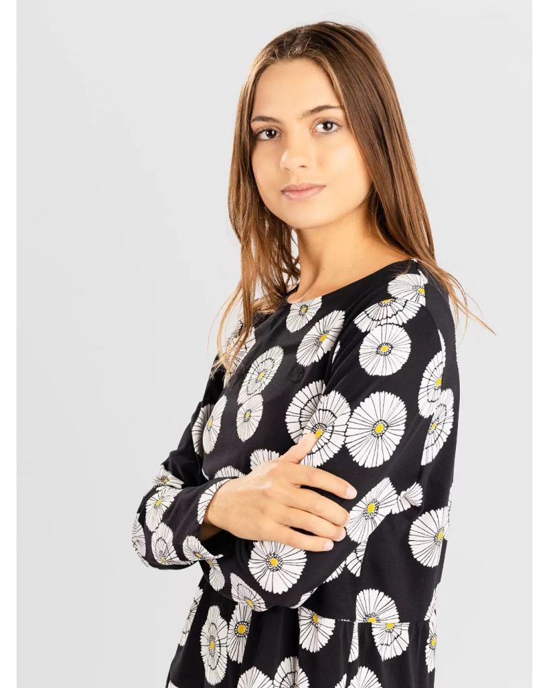 Rochie Kazane Ava Flower Pattern