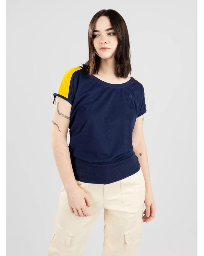 Tricou Kazane Juni Peacoat Hot Spot Blue