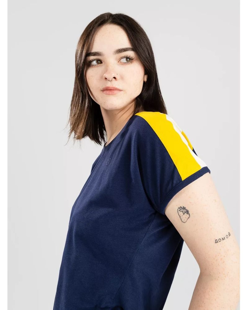 Tricou Kazane Juni Peacoat Hot Spot Blue