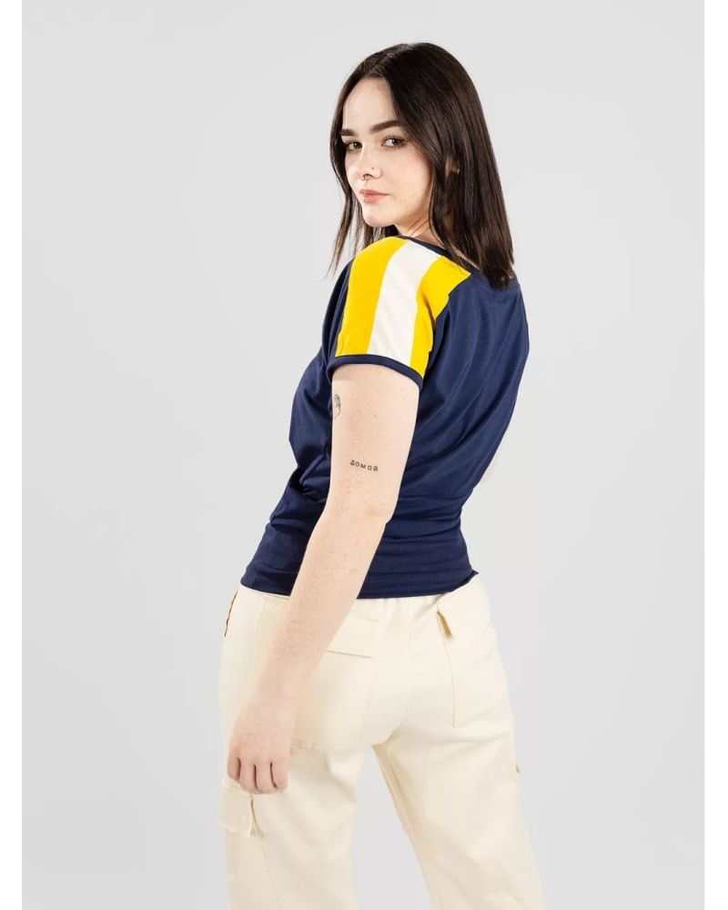 Tricou Kazane Juni Peacoat Hot Spot Blue