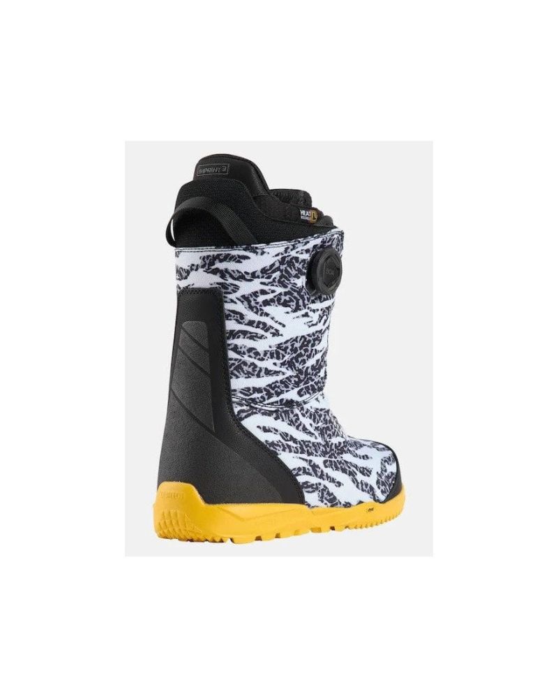 Boots Snowboard BURTON - Men's - SWATH BOA ZEBRA/GLDROD W25