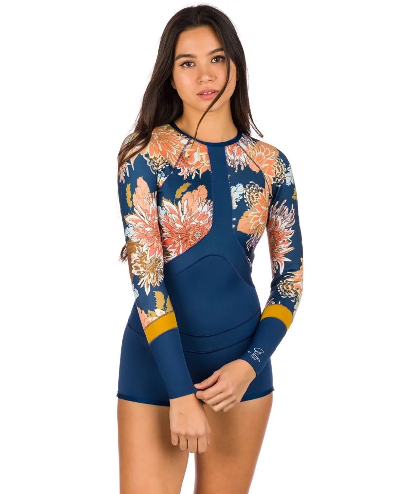 Neopren Rip Curl Madi Boyleg Springsuit Navy