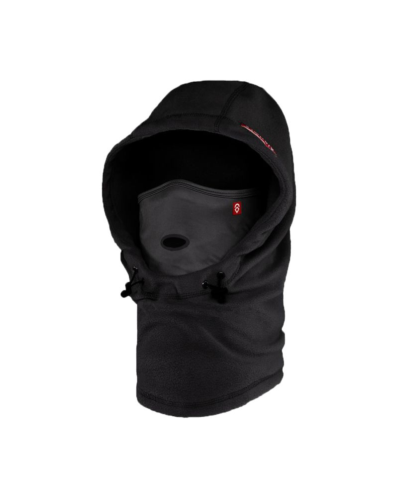AIRHOLE - Airhood - MICROFLEECE Black
