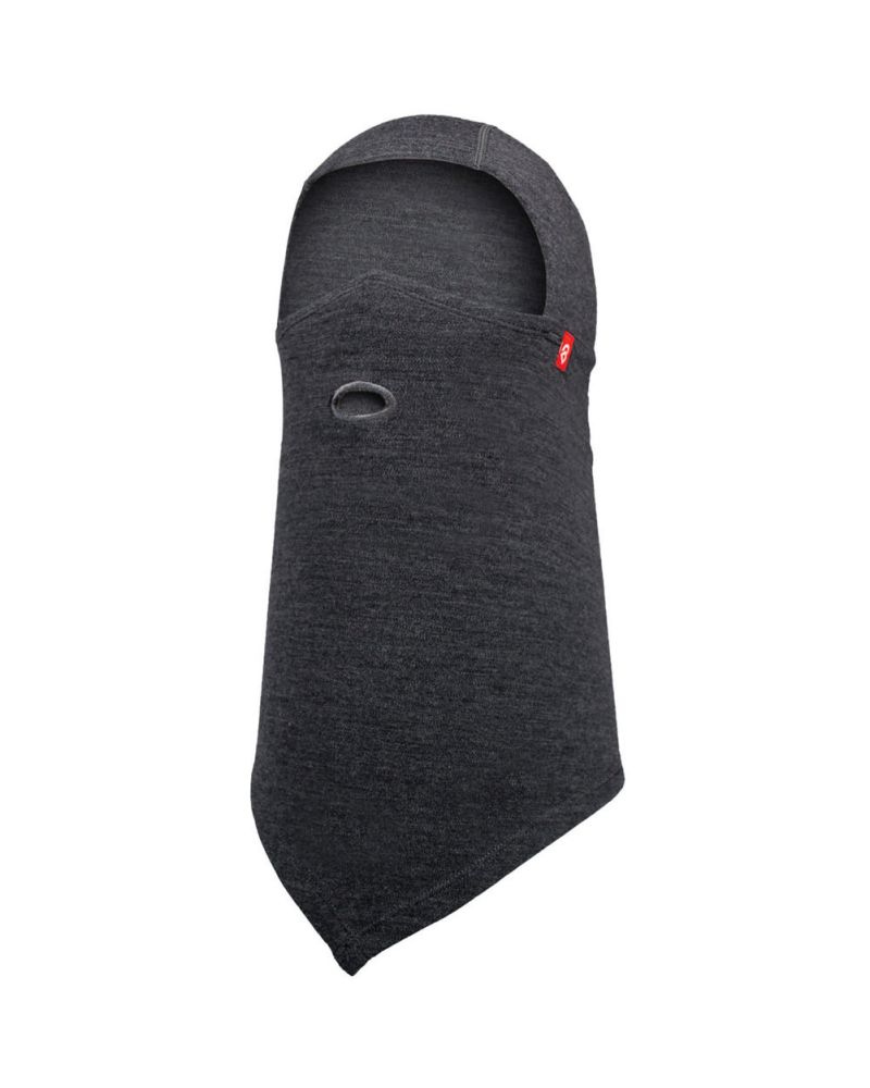 AIRHOLE - Balaclava Hinge - MERINO Heather Grey