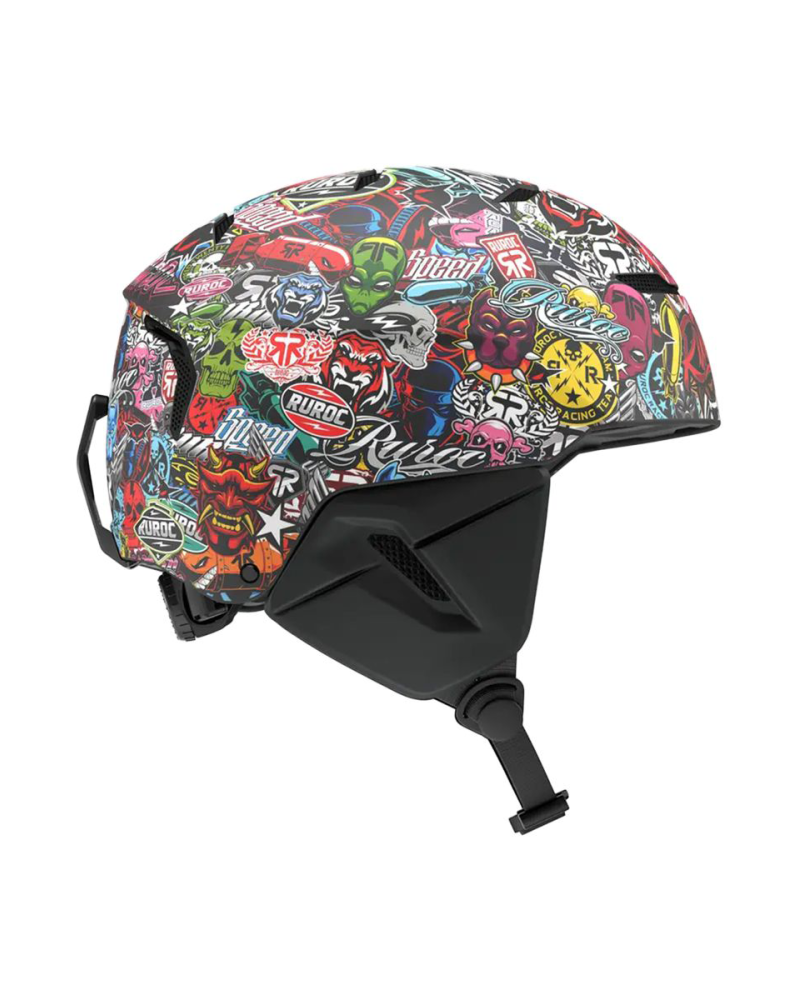 Casca Ski Snowboard Ruroc LITE STICKERBOMB