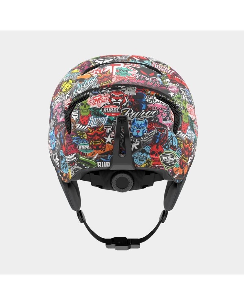 Casca Ski Snowboard Ruroc LITE STICKERBOMB