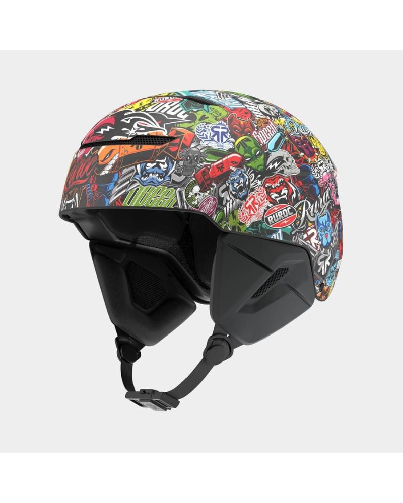 Casca Ski Snowboard Ruroc LITE STICKERBOMB