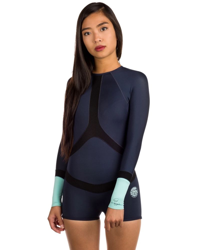 Neopren Rip Curl Madi L/SL Boyleg Spring Blue