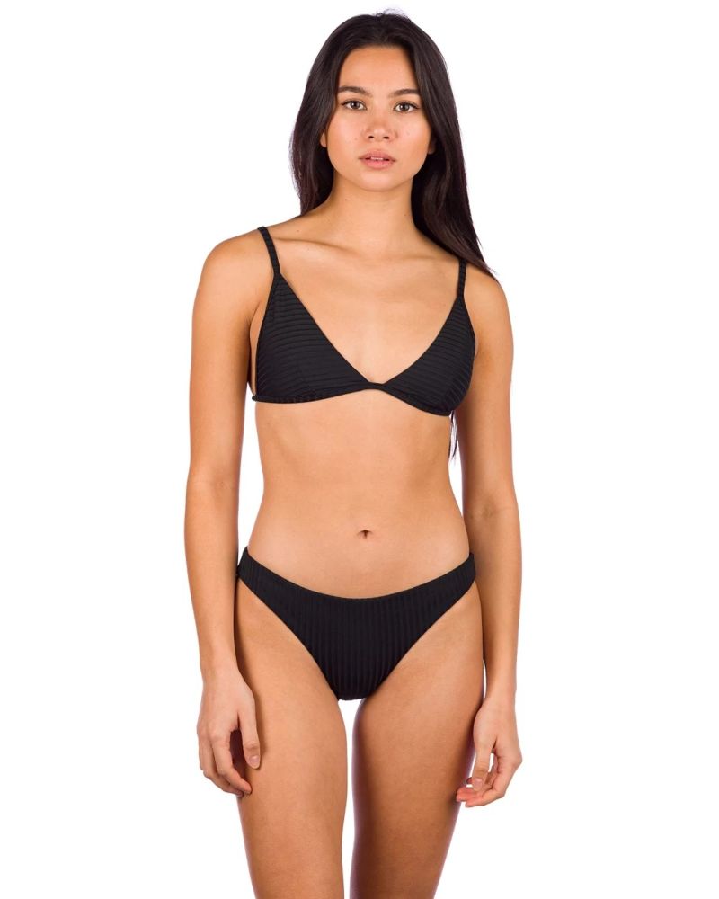 Bikini Rip Curl Premium Surf Cheeky Bikini Black