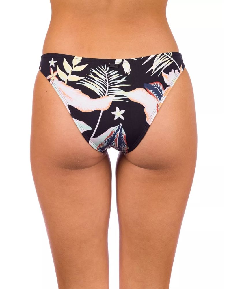 Bikini Roxy PT Beach Classics Moderate Anthracite Praslin Black