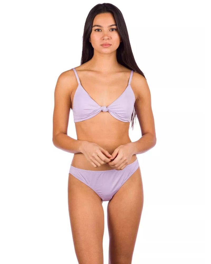 Bikini Top Damsel Recycled Photon Violet