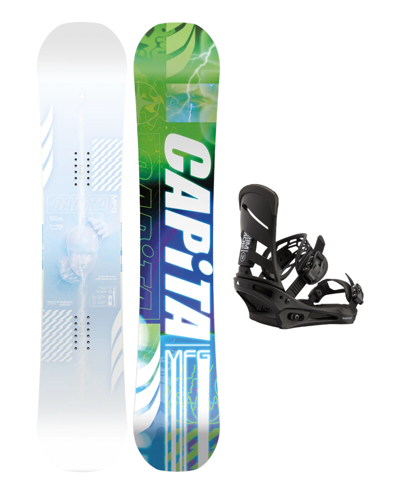 SET CAPiTA PATHFINDER REVERSE CAMBER x Legaturi BURTON MISSION