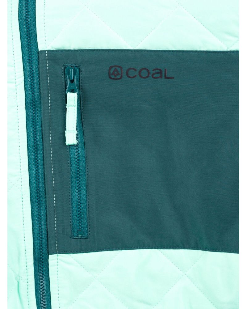 2nd Layer & Insulator Coal Silver Star Beach Glass June Bug Blue