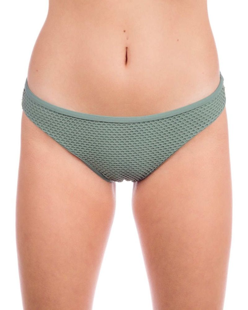 Bikini Bottom Roxy Garden Summers Duck Green