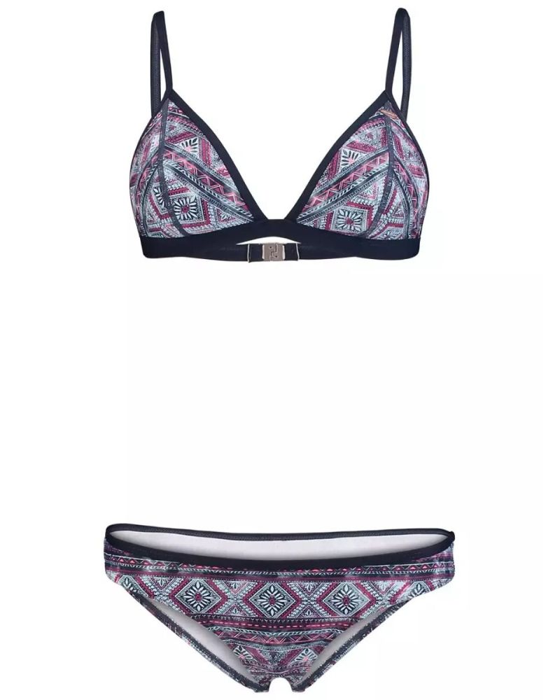 Bikini baie O'Neill Print Triangle C Blue Aop W Blue