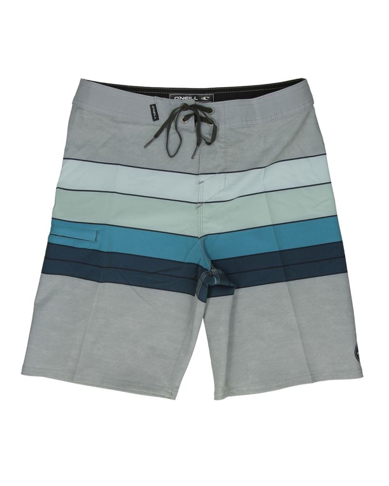 Short de baie O'Neill Hyperfreak Heist Line Grey Aop-152