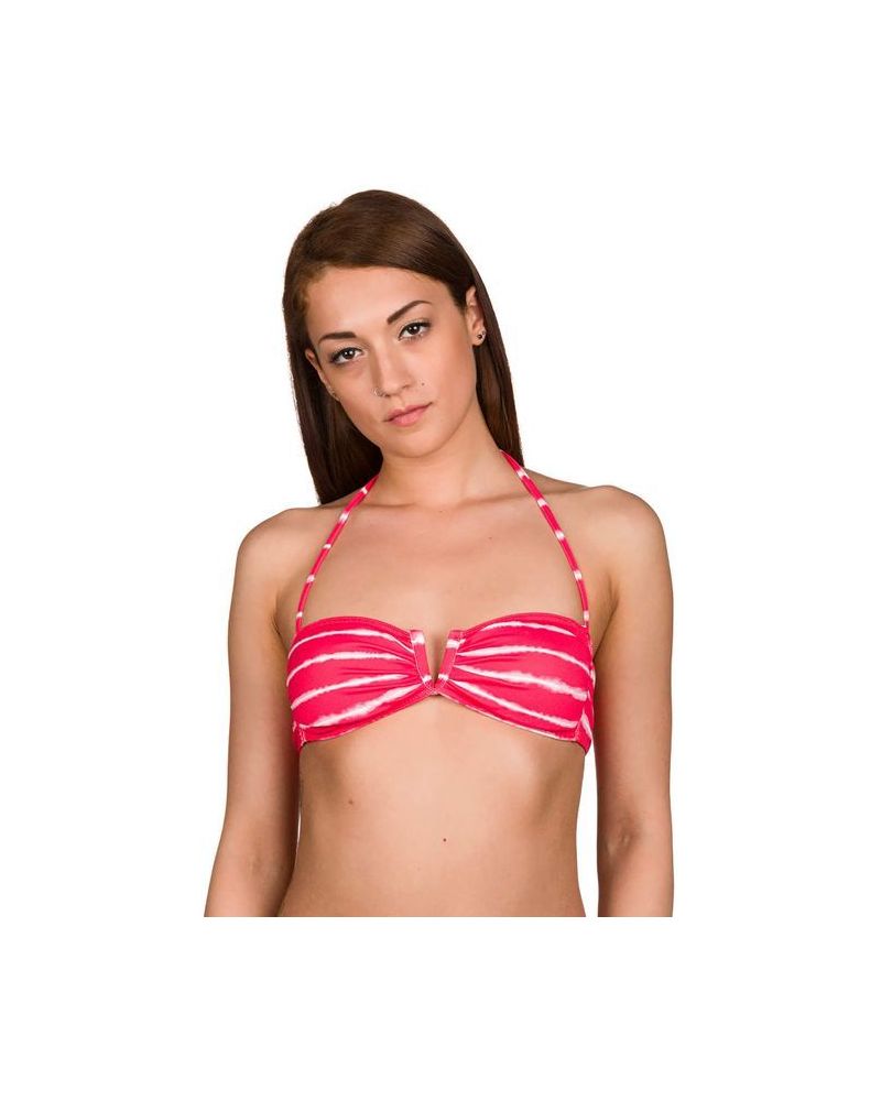 Bikini Sutien Pukas Surf Bandeau V Coral