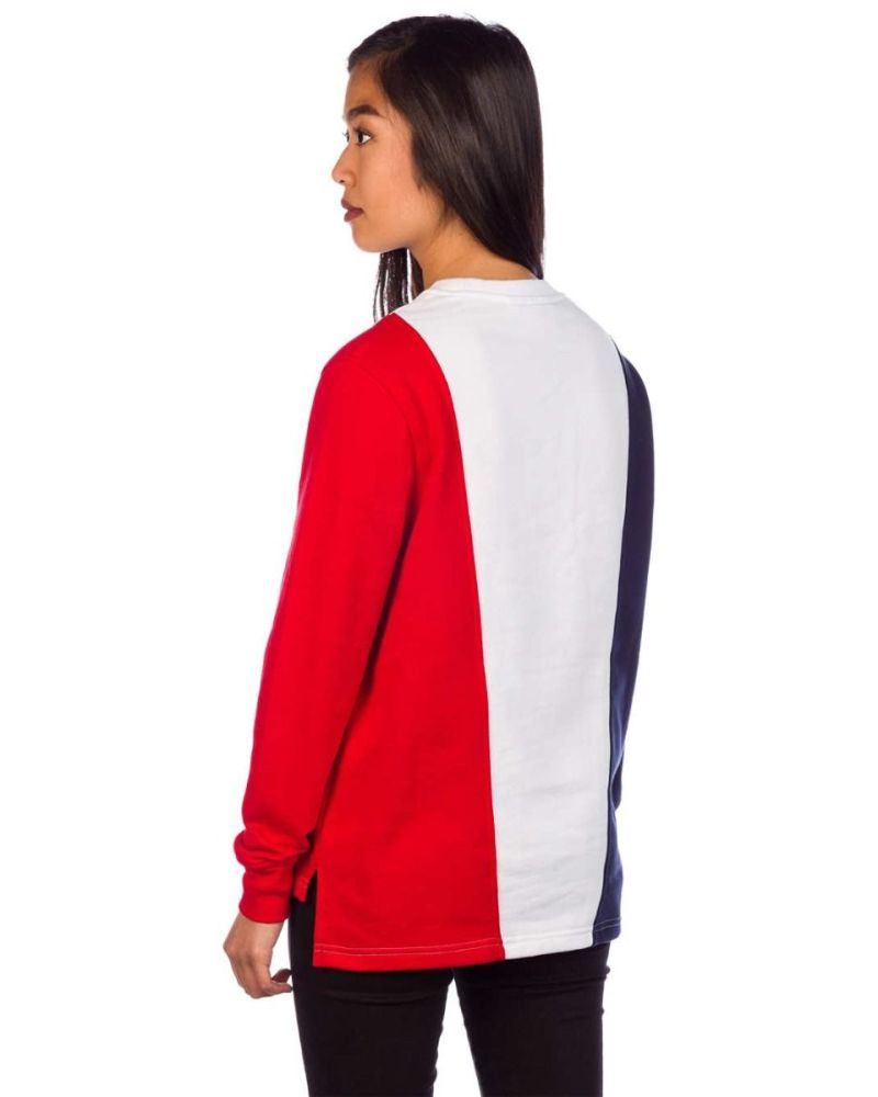 Bluza Fila Panel Peacoat Red White