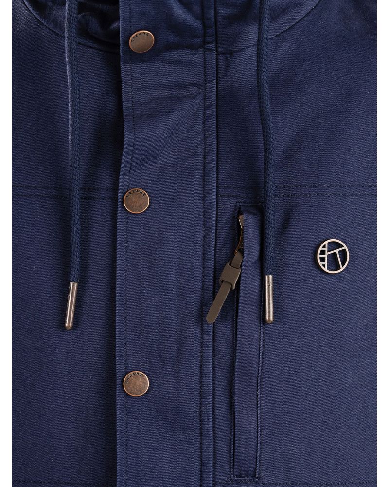 Geaca Iarna Kazane Isak Peacoat Blue