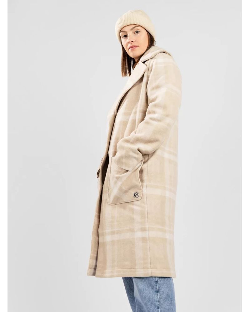 Geaca Iarna Kazane Kristine incense white asparagus