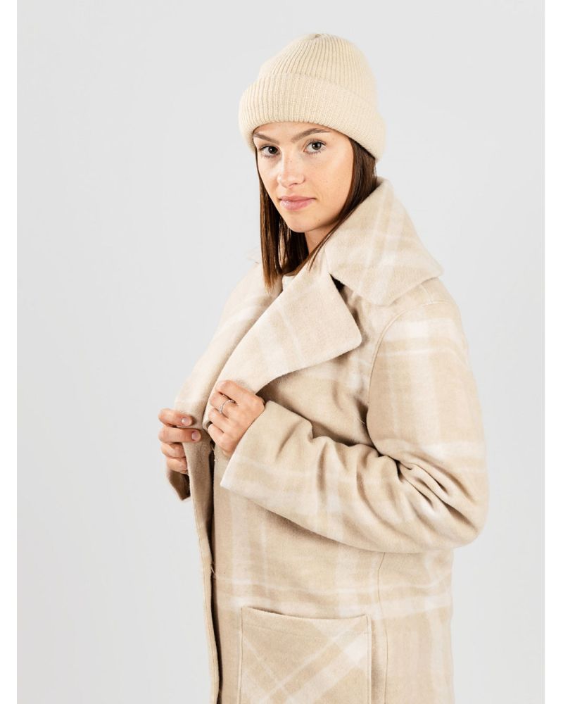 Geaca Iarna Kazane Kristine incense white asparagus