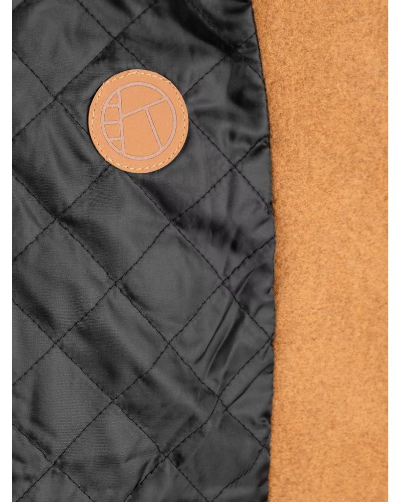 Palton Iarna Kristine Tan Brown