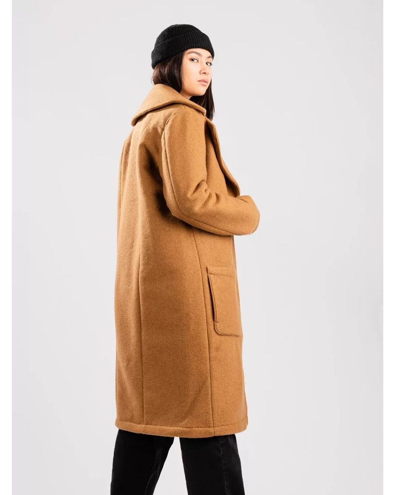 Palton Iarna Kristine Tan Brown