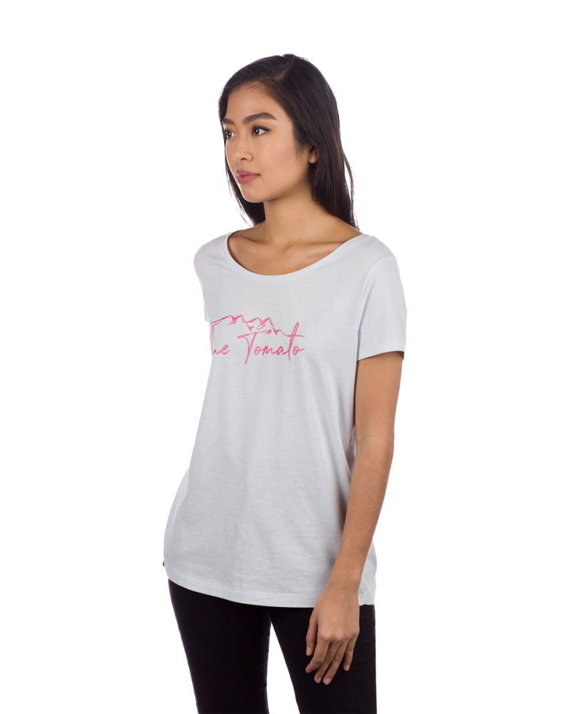 Tricou Blue Tomato Mountain Script Baby Blue