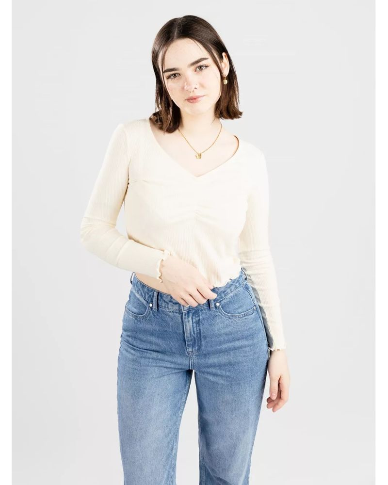 Bluza Kazane Rosalina White Asparagus