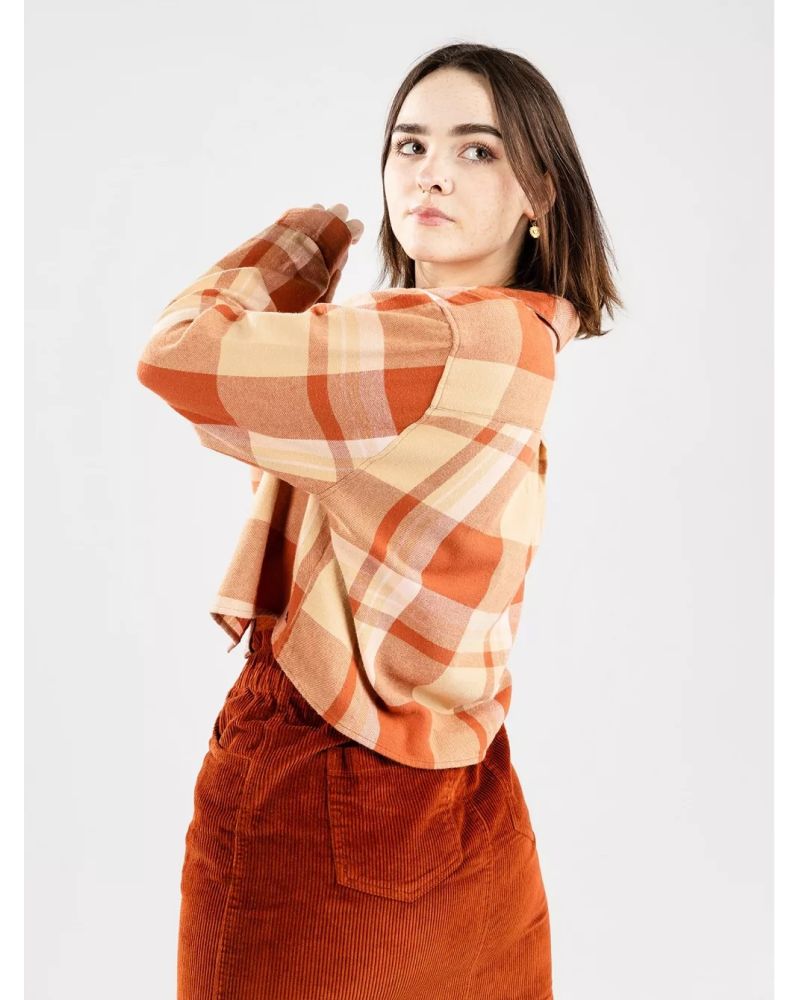 Camasa Roxy Both Ways beige checkin in