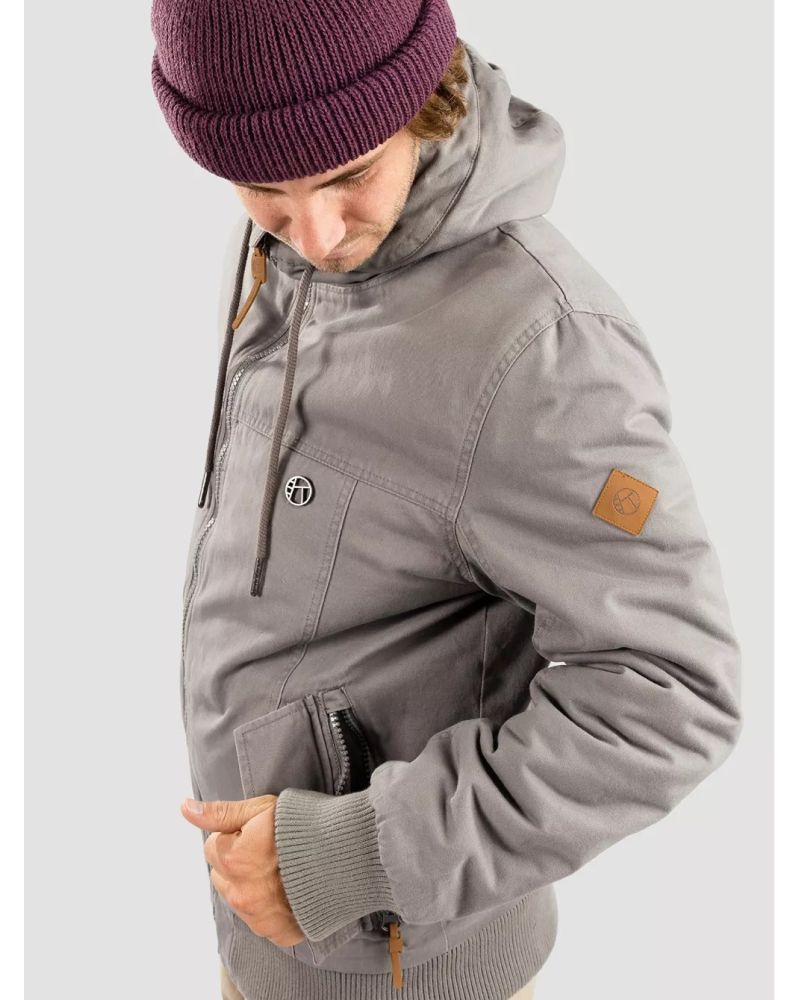 Geaca Iarna Kazane Axel Charcoal Gray