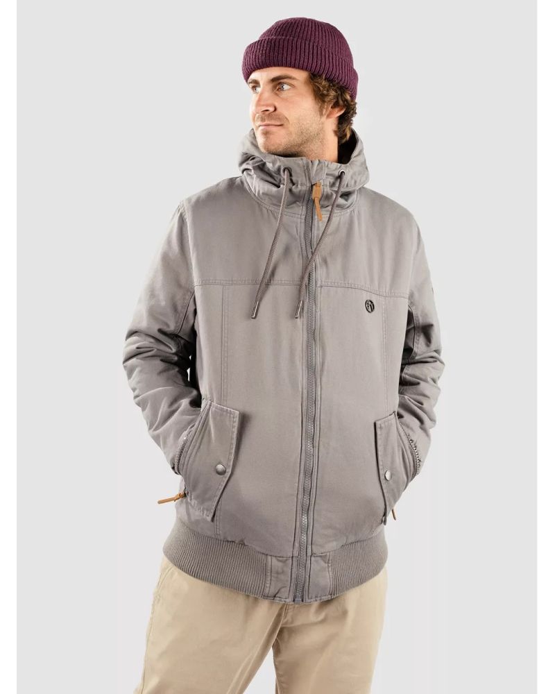 Geaca Iarna Kazane Axel Charcoal Gray