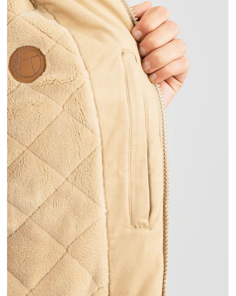 Geaca Iarna Kazane Basin Incense Brown