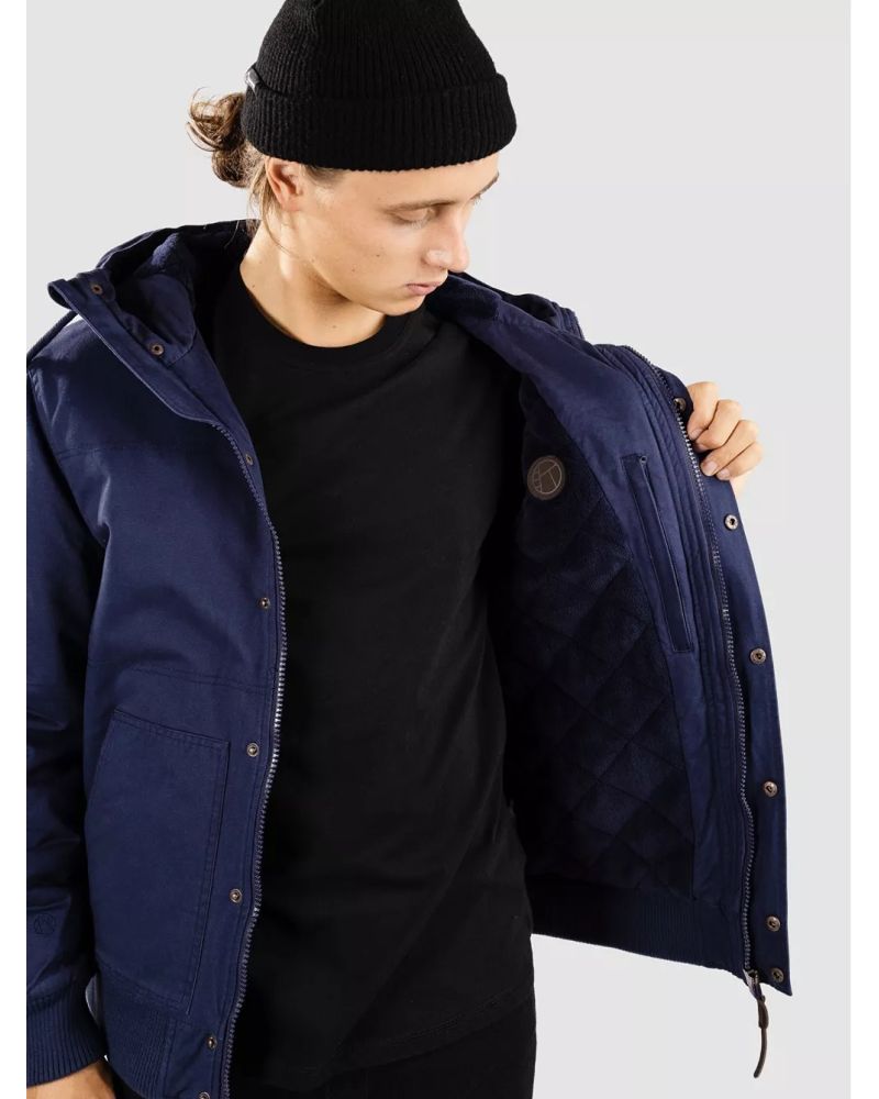 Geaca Iarna Kazane Isak Peacoat Blue