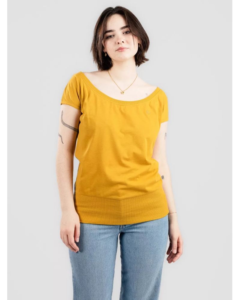 Tricou Kazane Hilde Yellow Arrowwood