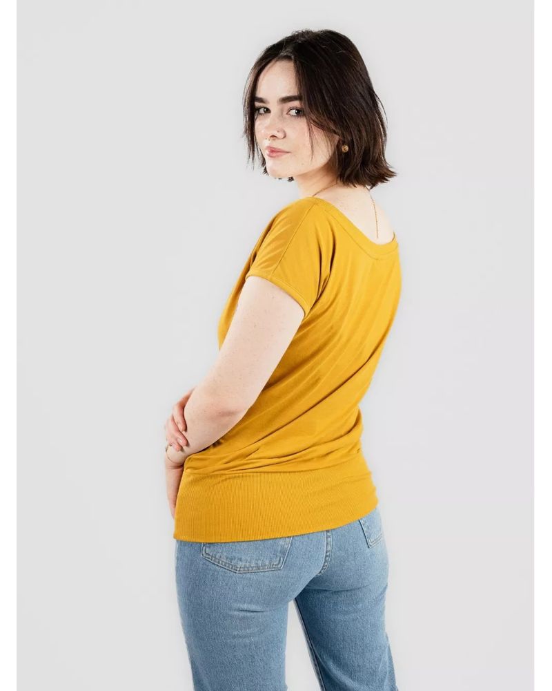Tricou Kazane Hilde Yellow Arrowwood