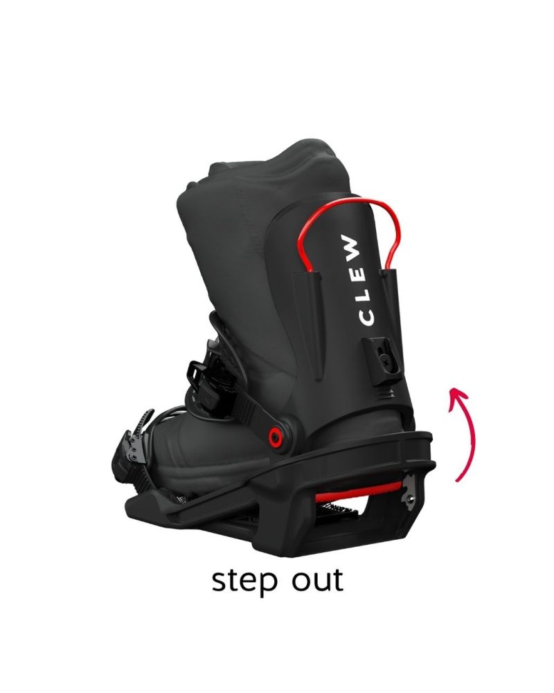 Legaturi Snowboard CLEW Freedom 1.0 Black 2025 L