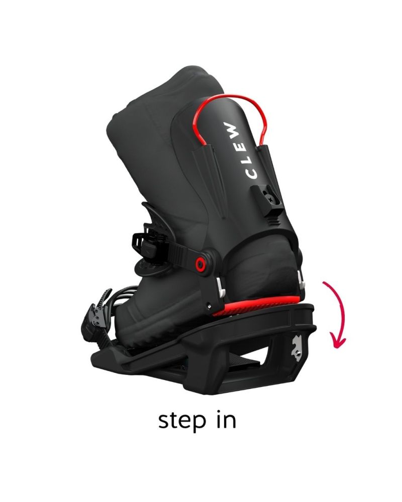 Legaturi Snowboard CLEW Freedom 1.0 Black 2025 L