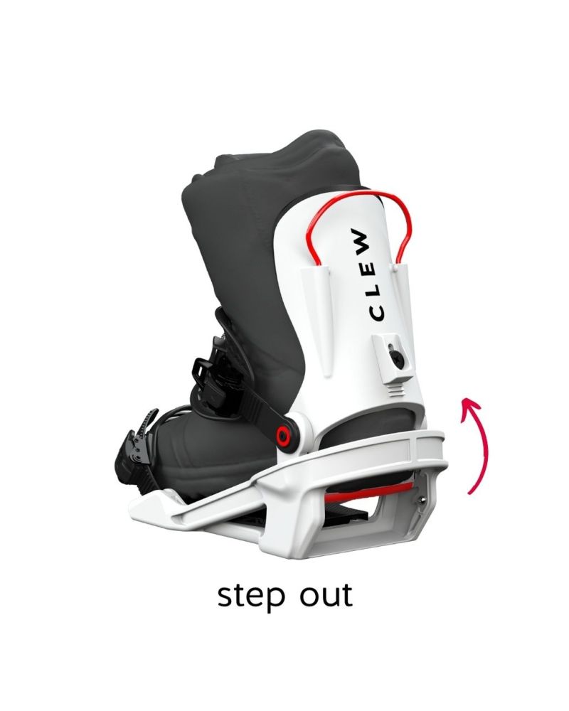 Legaturi Snowboard CLEW Freedom 1.0 White 2025 L