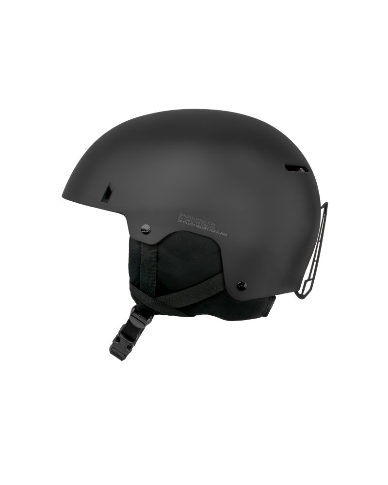 Casca Ski Snowboard SANDBOX - ICON Snow - Black