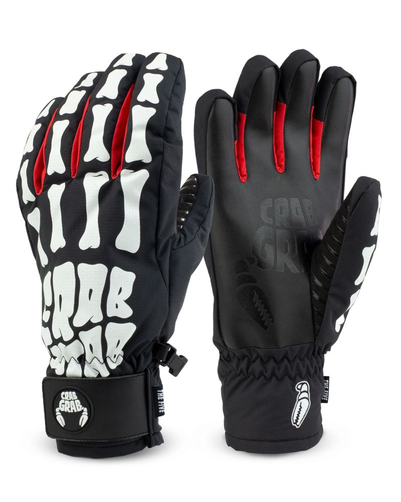 Manusi Snow CRAB GRAB Five Glove Bones 2024