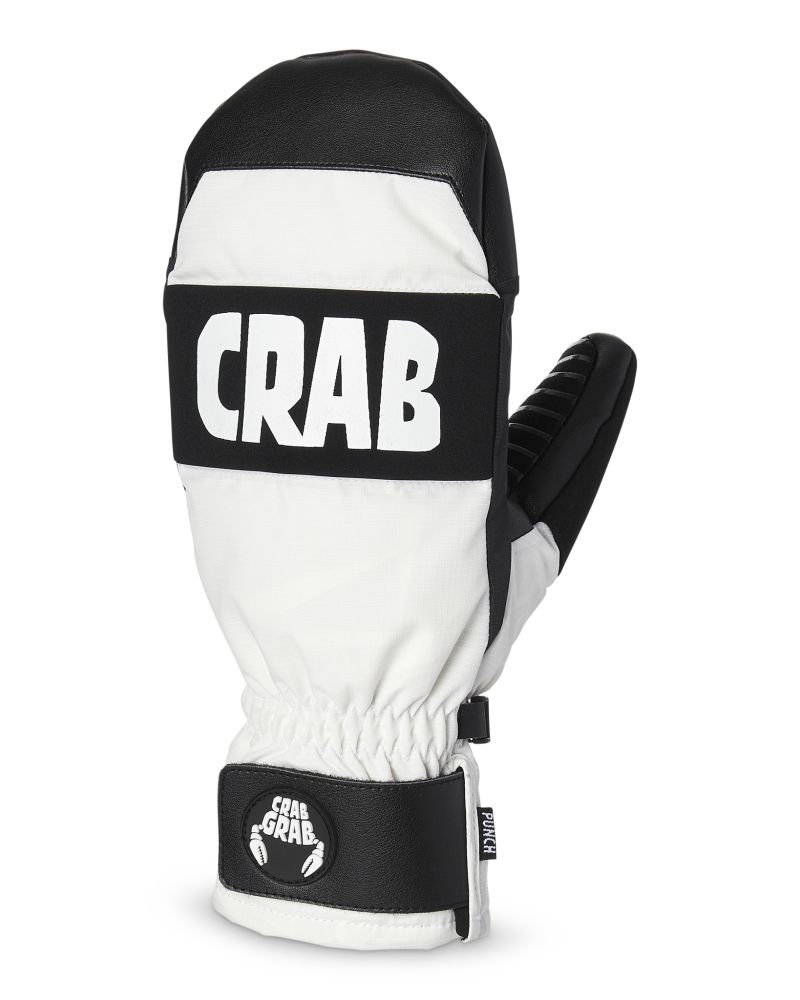 Manusi Snow CRAB GRAB Punch Mitt White